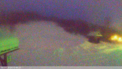 Dolní část sjezdovky