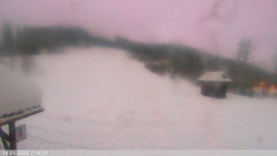 Dolní část sjezdovky