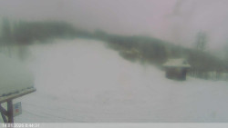 Dolní část sjezdovky