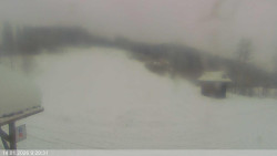 Dolní část sjezdovky