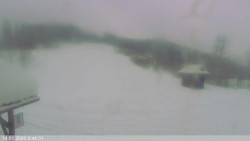 Dolní část sjezdovky