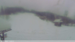 Dolní část sjezdovky