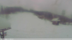 Dolní část sjezdovky