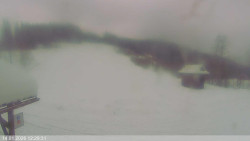 Dolní část sjezdovky