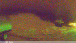 Dolní část sjezdovky