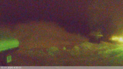 Dolní část sjezdovky