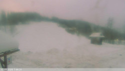 Dolní část sjezdovky