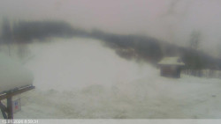 Dolní část sjezdovky