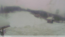 Dolní část sjezdovky