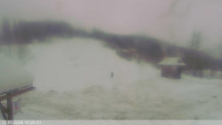 Dolní část sjezdovky