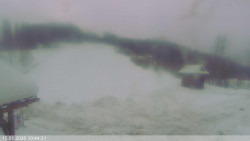 Dolní část sjezdovky