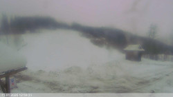 Dolní část sjezdovky