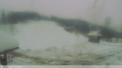 Dolní část sjezdovky