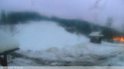 Dolní část sjezdovky