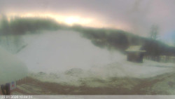 Dolní část sjezdovky