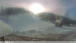 Dolní část sjezdovky