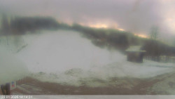 Dolní část sjezdovky