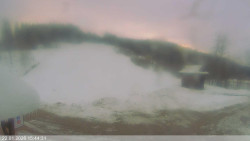 Dolní část sjezdovky