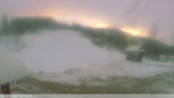 Dolní část sjezdovky