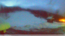 Dolní část sjezdovky