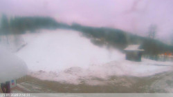 Dolní část sjezdovky