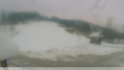 Dolní část sjezdovky