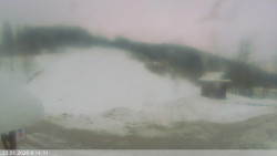 Dolní část sjezdovky