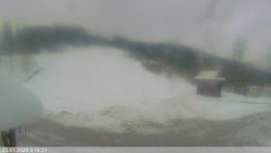 Dolní část sjezdovky