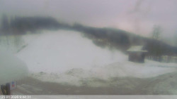 Dolní část sjezdovky