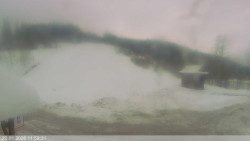 Dolní část sjezdovky