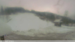 Dolní část sjezdovky