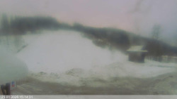 Dolní část sjezdovky