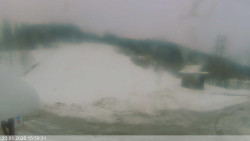 Dolní část sjezdovky