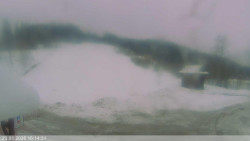 Dolní část sjezdovky