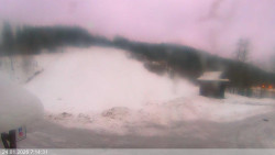 Dolní část sjezdovky