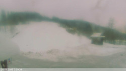 Dolní část sjezdovky