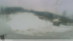 Dolní část sjezdovky