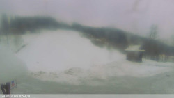 Dolní část sjezdovky