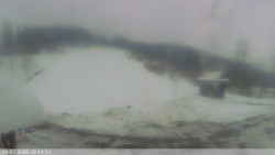 Dolní část sjezdovky