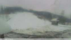 Dolní část sjezdovky