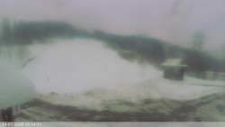 Dolní část sjezdovky