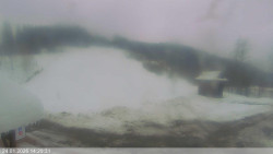 Dolní část sjezdovky