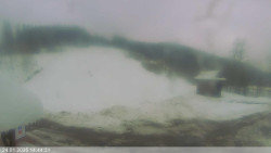 Dolní část sjezdovky