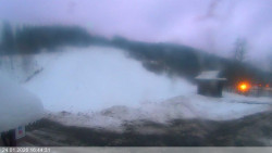 Dolní část sjezdovky