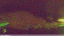 Dolní část sjezdovky