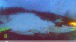 Dolní část sjezdovky