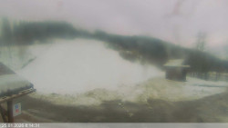 Dolní část sjezdovky