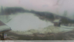 Dolní část sjezdovky