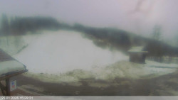 Dolní část sjezdovky