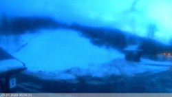 Dolní část sjezdovky